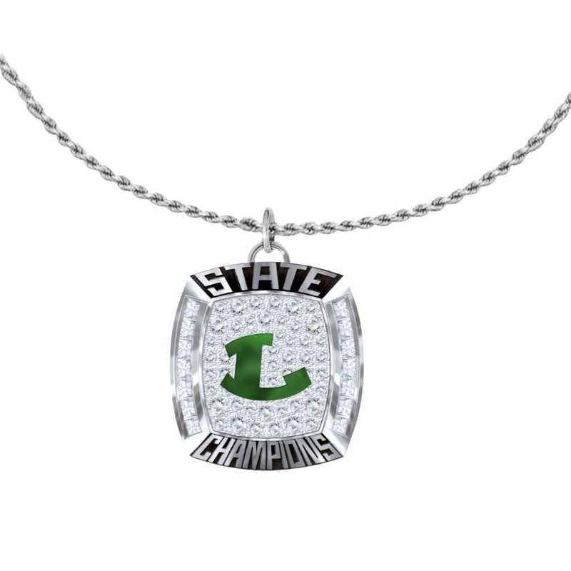 Longview Lobos 6A Championship Fan Pendant