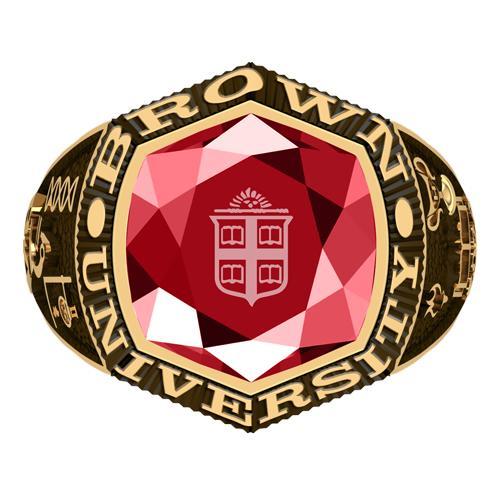 Kendra Scott Men's Davis Class Ring Brown University