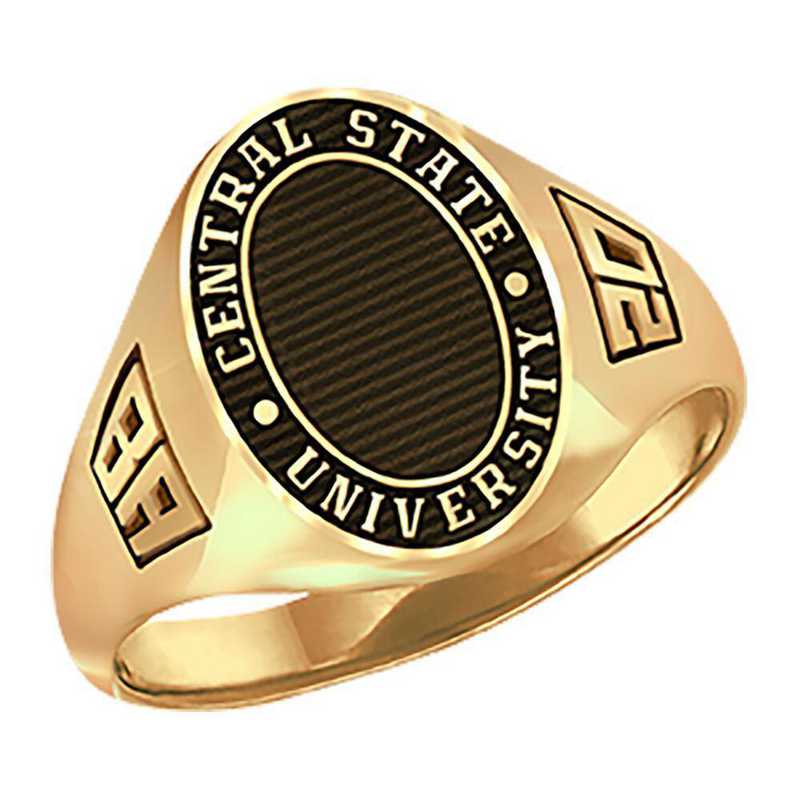 Women's Round Medallion Signet Ring