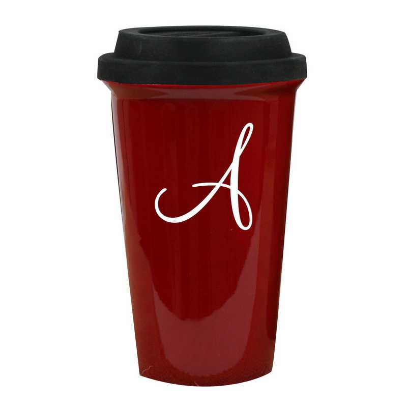 L990613RD: Latte Mug Red 1 intial
