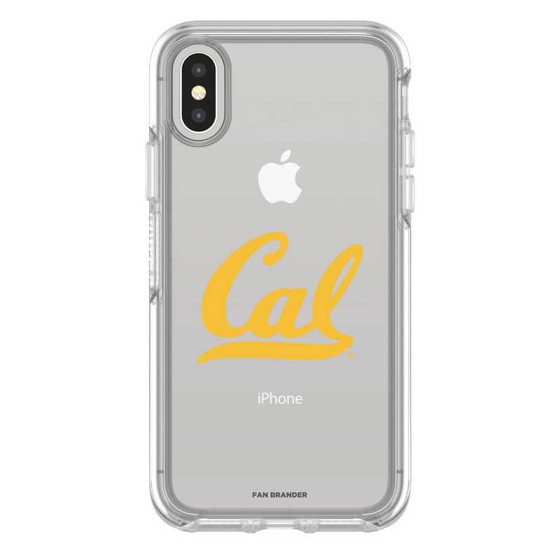 IPH-X-CL-SYM-CAL-D101: FB California iPhone X Symmetry Series Clear Case