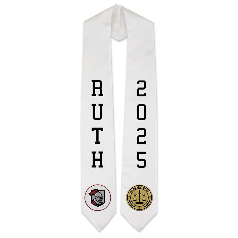 Satin Stole with Official College & Passion Patches