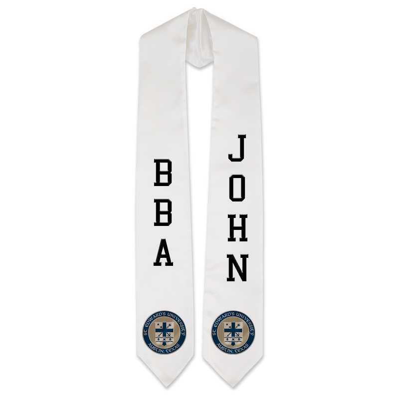 Satin Stole with Official College Patches