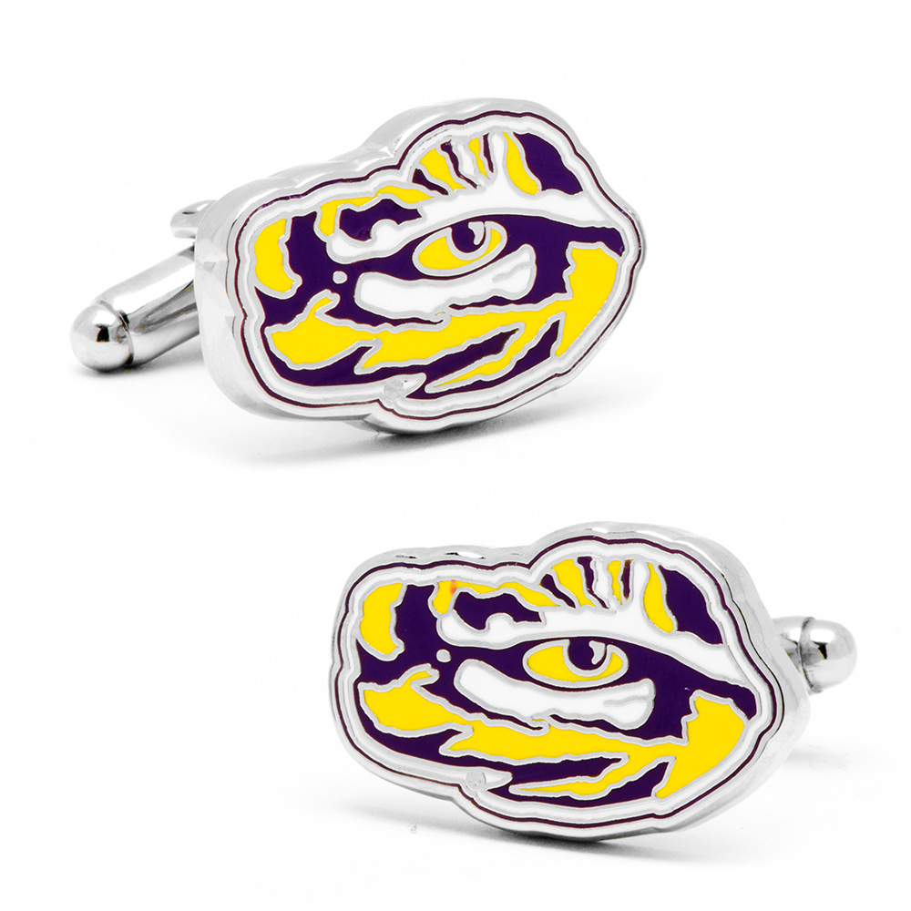 Cufflinks NCAA LSU Tigers Eye Officially Licensed