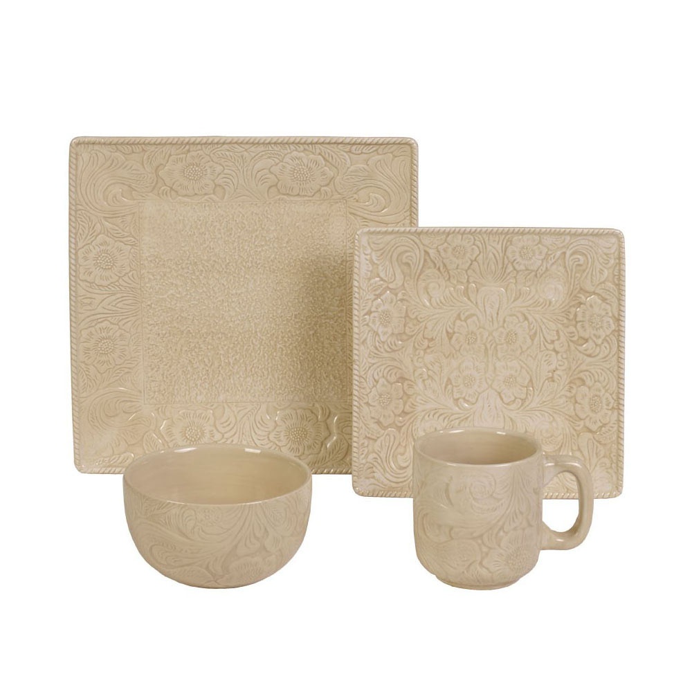 cream dinnerware set