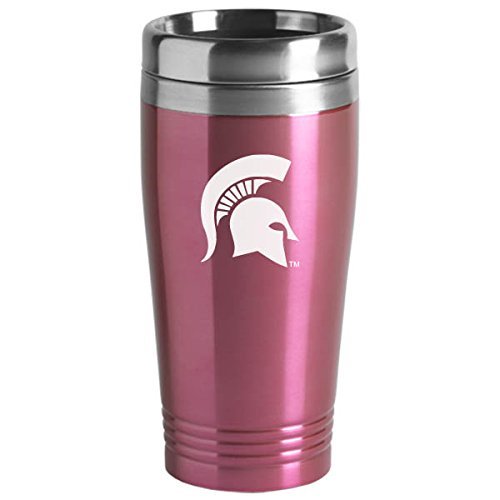 LXG Stainless Steel Grip Water Bottle with Straw-Pink Colorado State University-24oz Inc