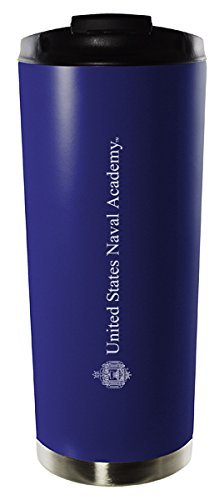 Water Bottle with Straw-Blue United States Naval Academy-24oz 