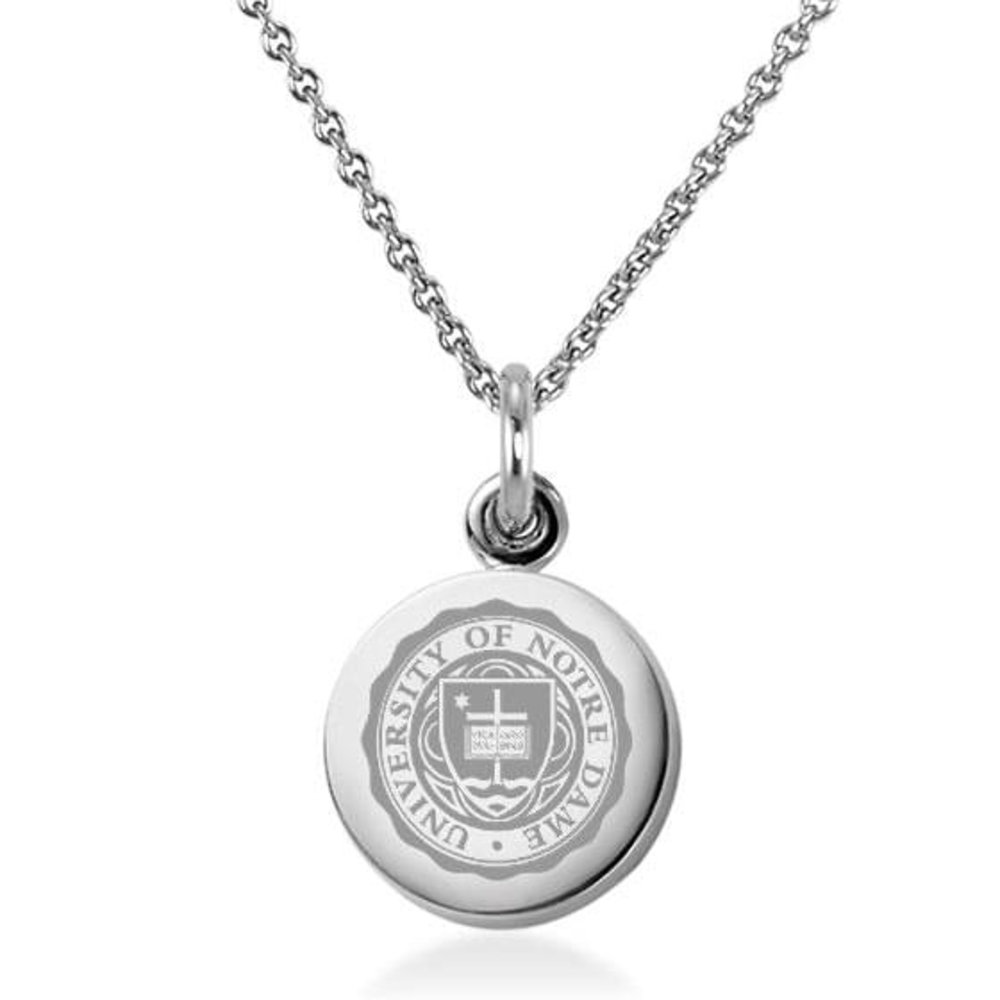 Logoart Sterling Silver Gp University Of Notre Dame Crest Cuff Link 