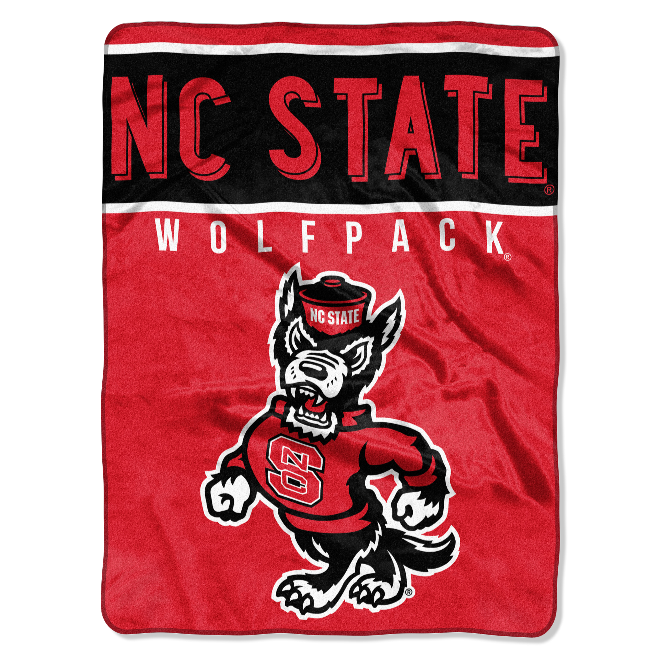Nc State Wolfpack Essential Raschel Blanket Throw
