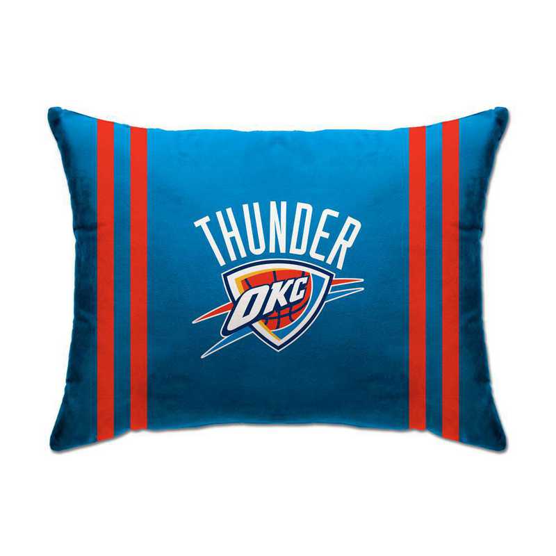 Nba Plush Bed Pillow Oklahoma City Thunder 20 X 26