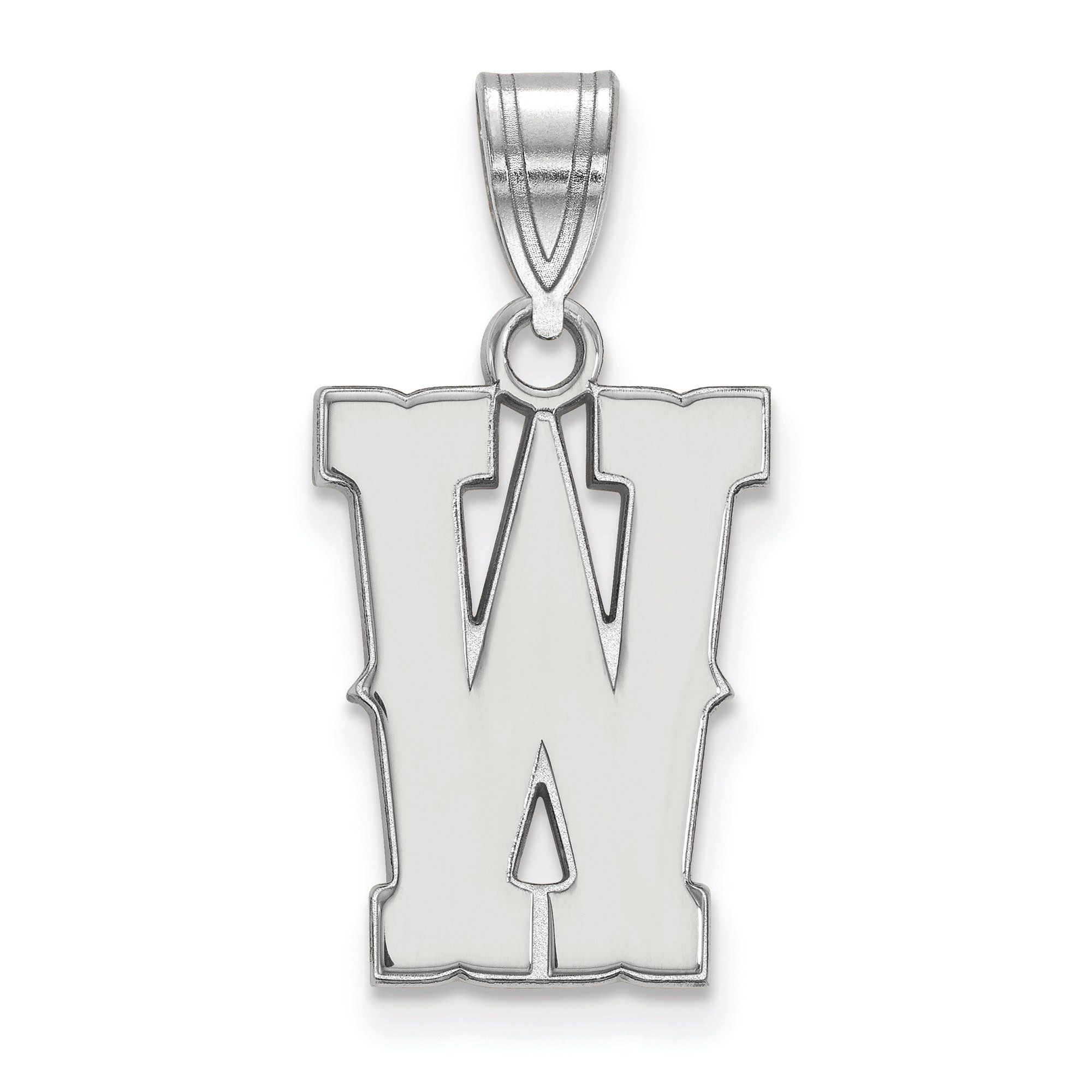 Charms lettres SHS High School lettres Sterling Silver Charm