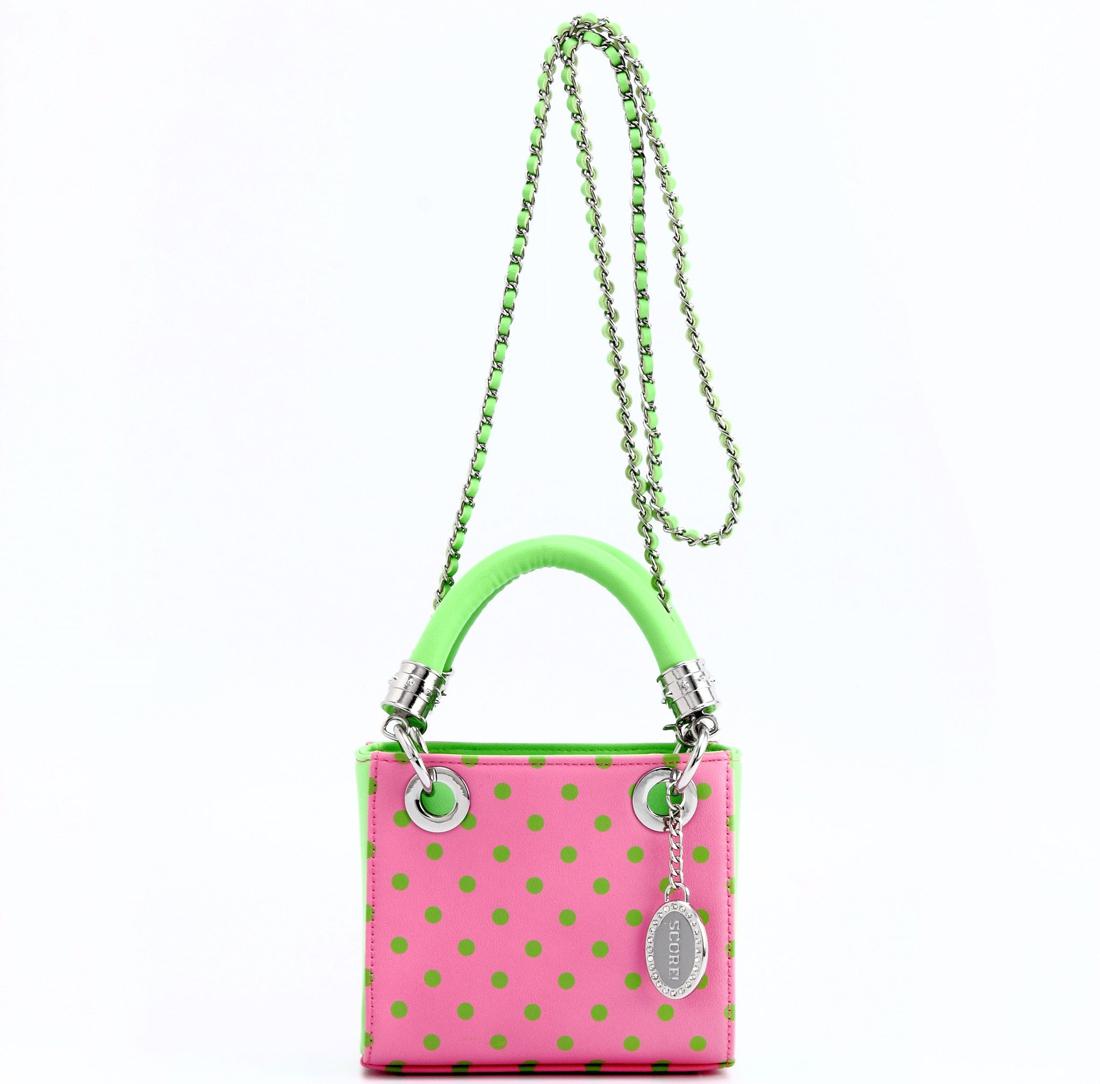 small pink purse