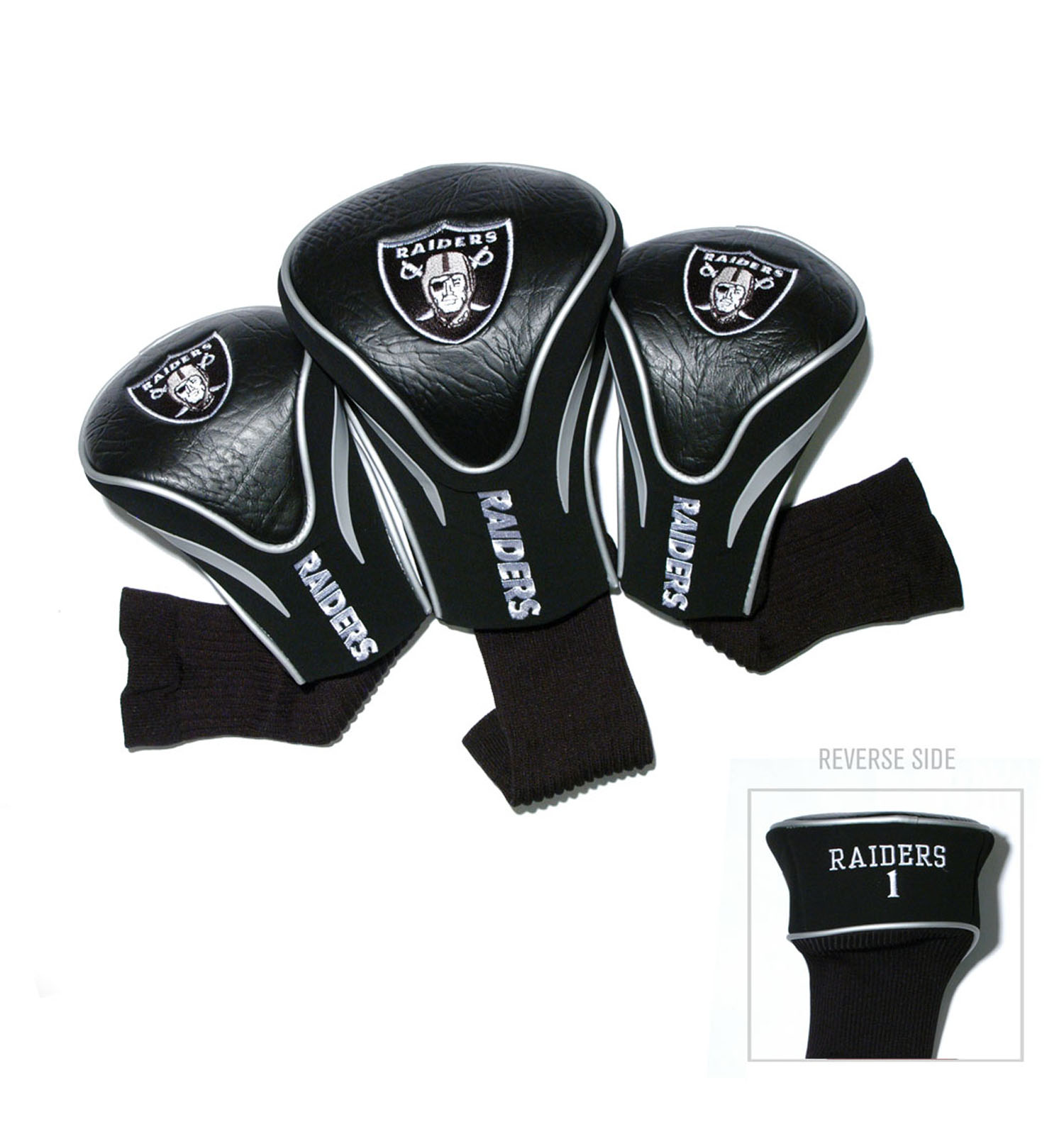 NFL Oakland Raiders Team Decal 3-Pack