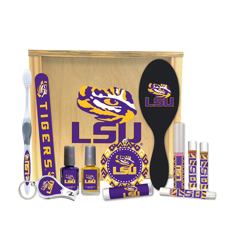 Lsu Tigers Women S Beauty Gift Box 12 Pieces