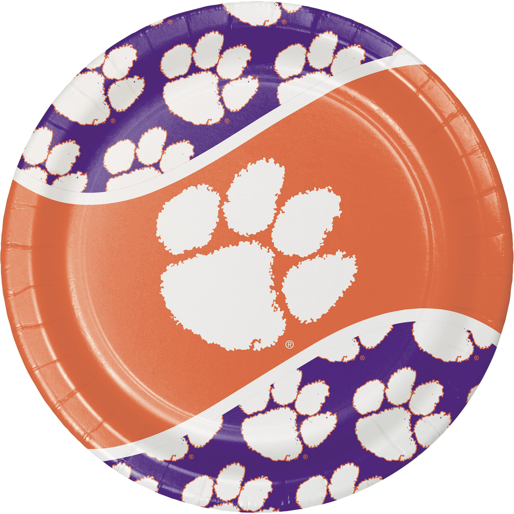 Clemson Tigers NCAA Party Pack 80 pieces