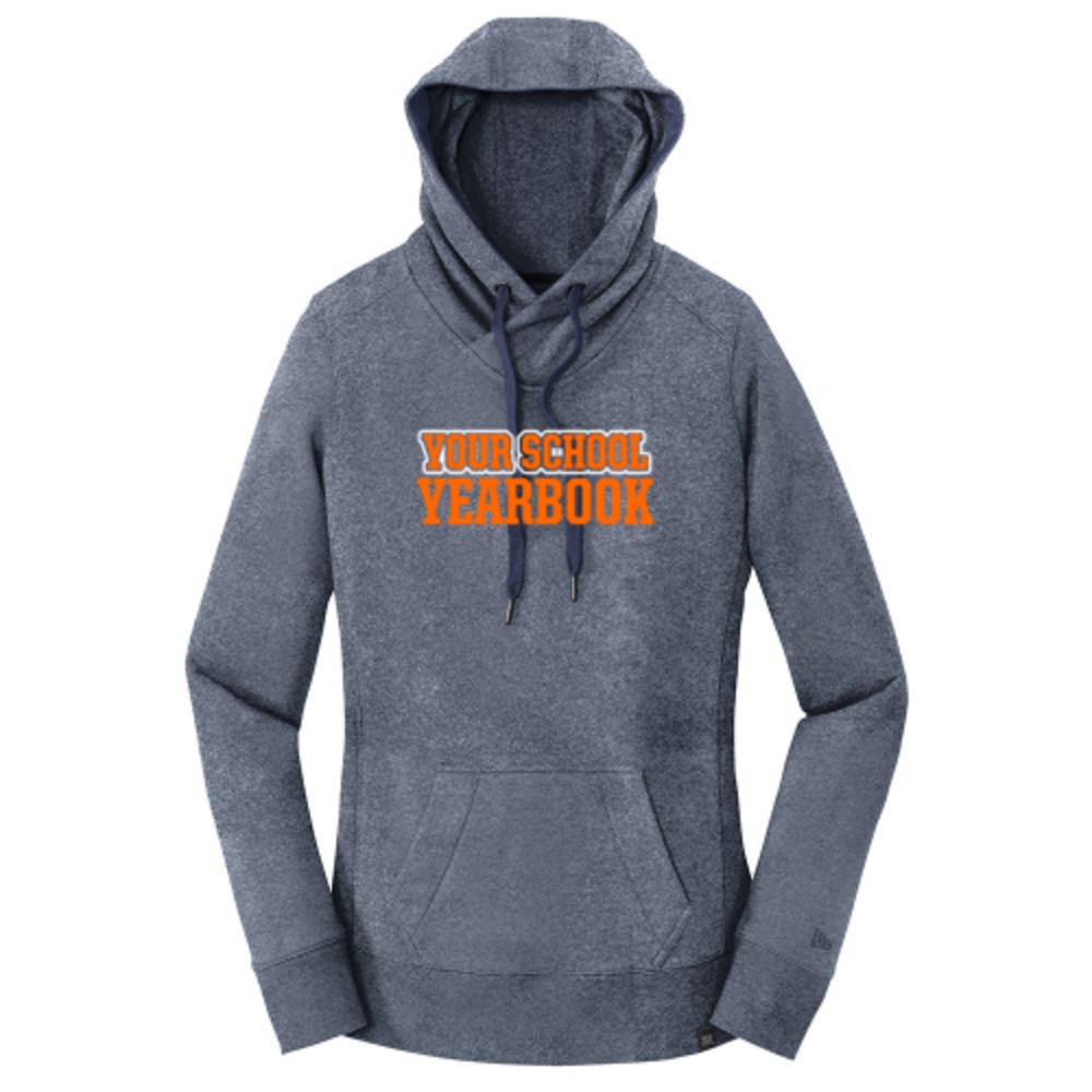 women's fitted hooded sweatshirt