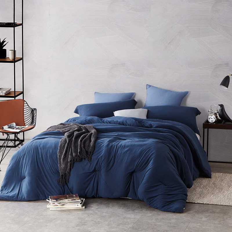 Bare Bottom College Dorm Comforter Twin Xl Bedding Nightfall Navy